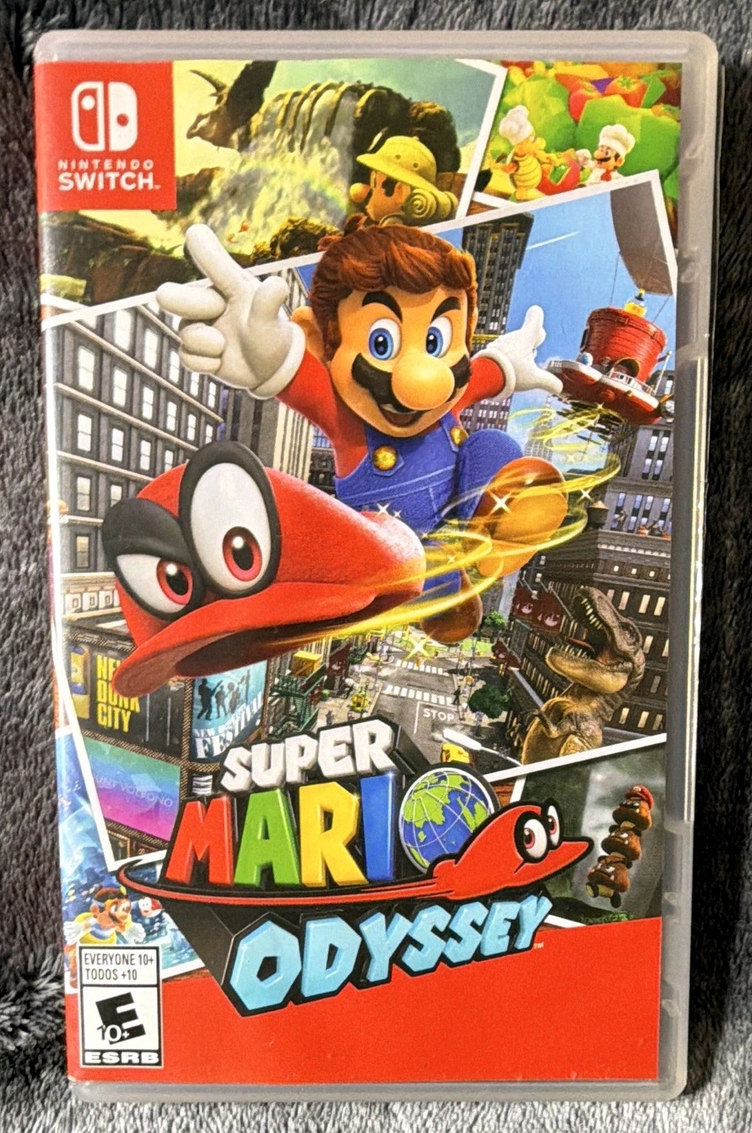 Nintendo Super Mario Odyssey – Nintendo Switch 2017 E10+ NTSC-U/C Case