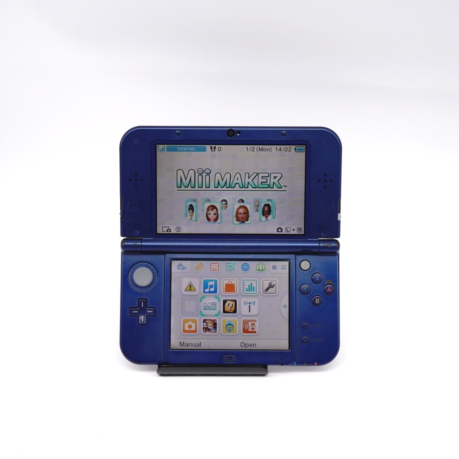 Nintendo New 3DS XL LL Galaxy Edition Purple Console + Extras (USA Seller)
