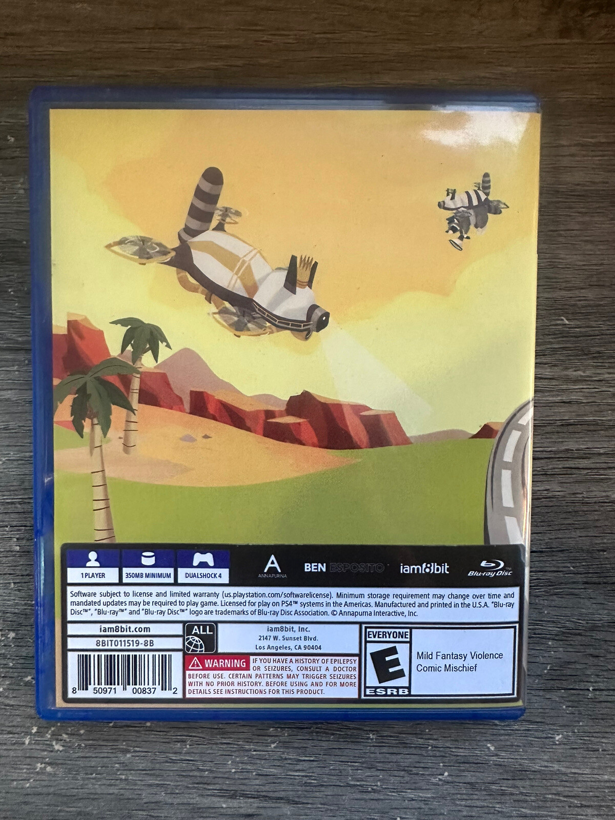 Donut County PlayStation 4 Iam8bit – PS4 Excellent Condition