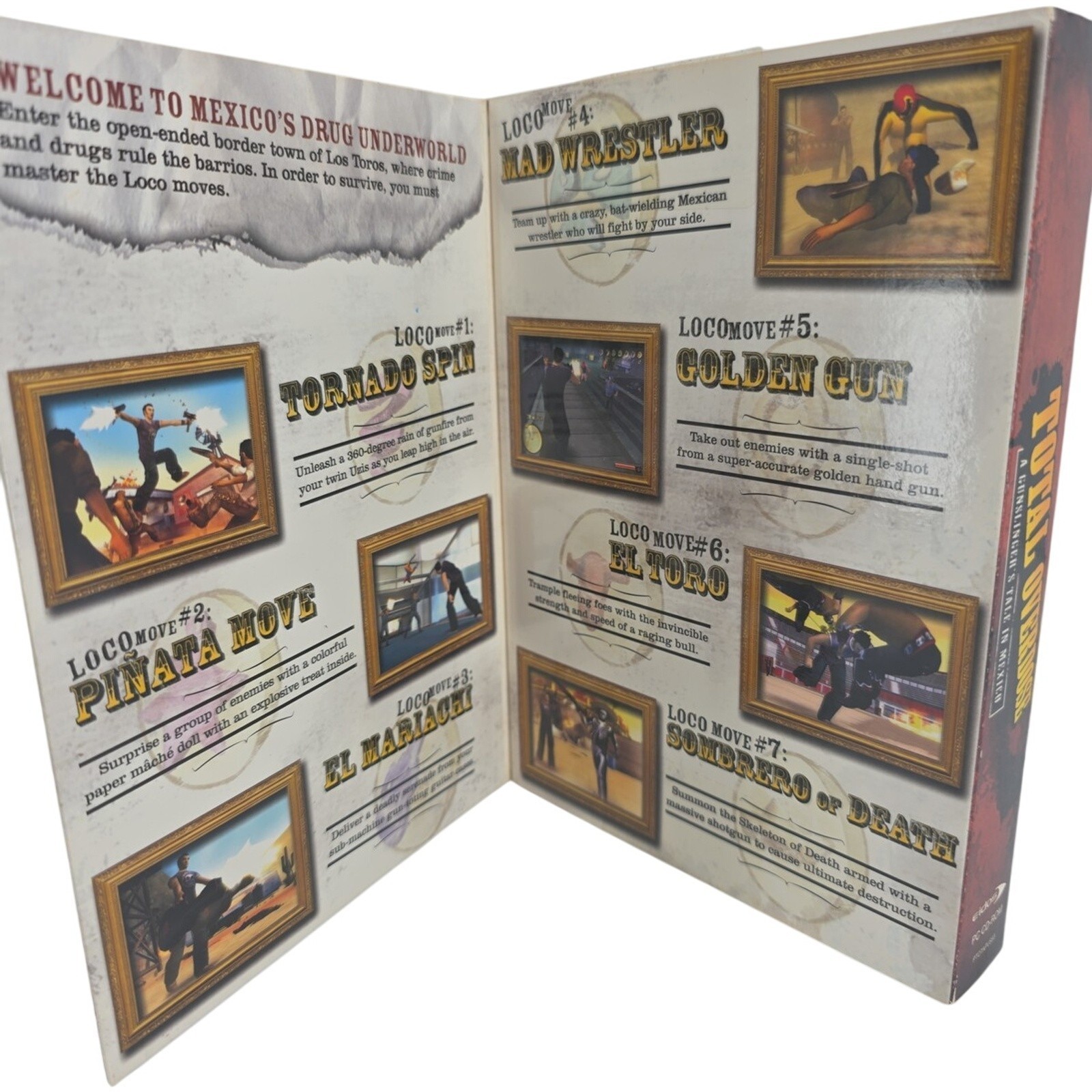 Total Overdose A Gunslinger’s Tale in Mexico PC Video Game 3 Disc Set Complete