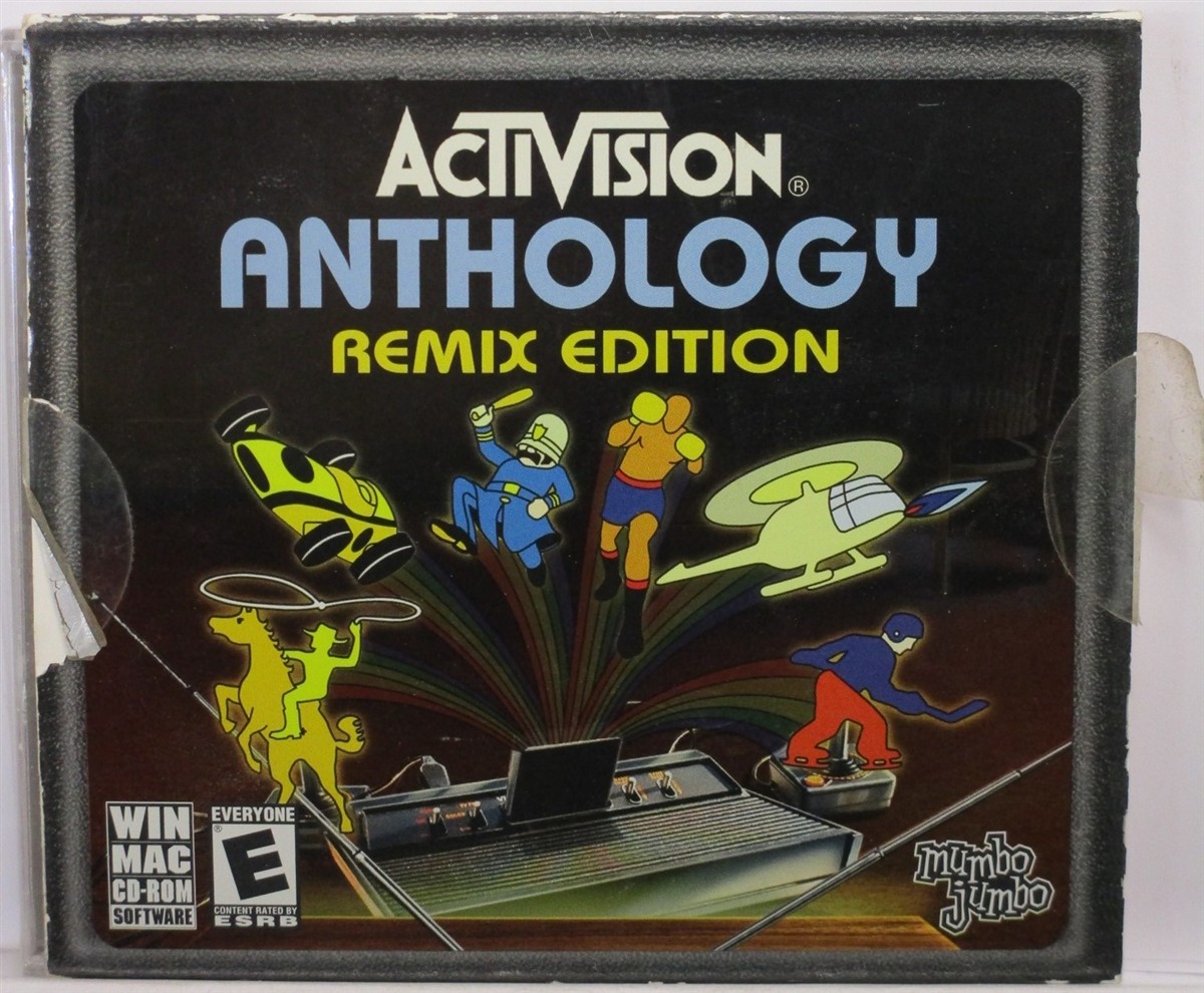 Video Game PC Activision Anthology Remix Edition 75 games pitfall River Raid