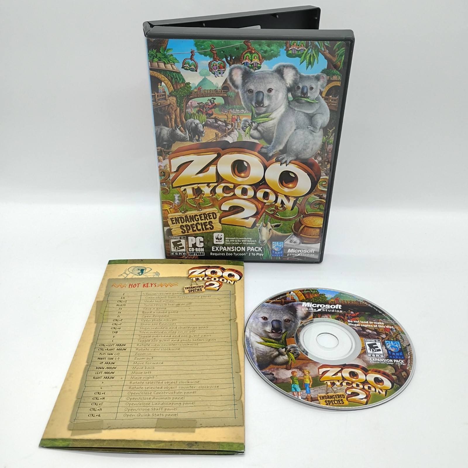 Zoo Tycoon: 1 & 2 w/ Marine Mania & Dinosaur Digs, And Endangered Species (PC)