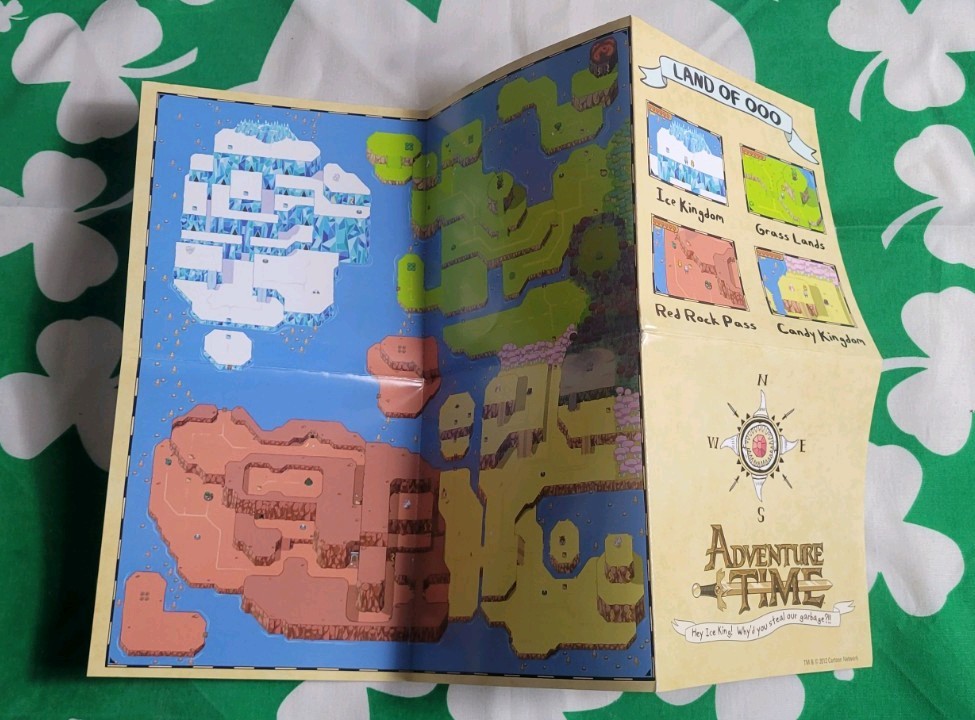 Adventure Time Hey Ice King 3DS Collector’s Edtion Steelbook +Inserts *No Game*