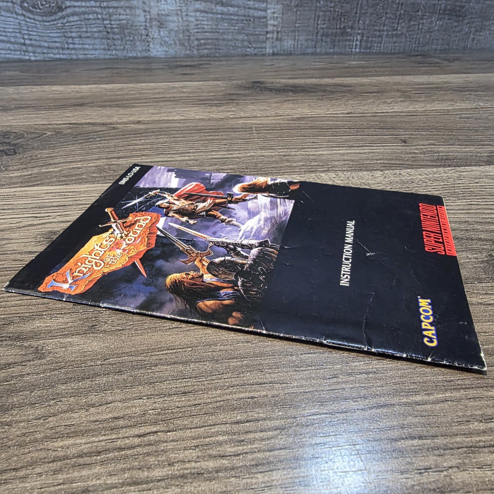 SNES Knights of the Round Manual (Super Nintendo Entertainment System, 1994)