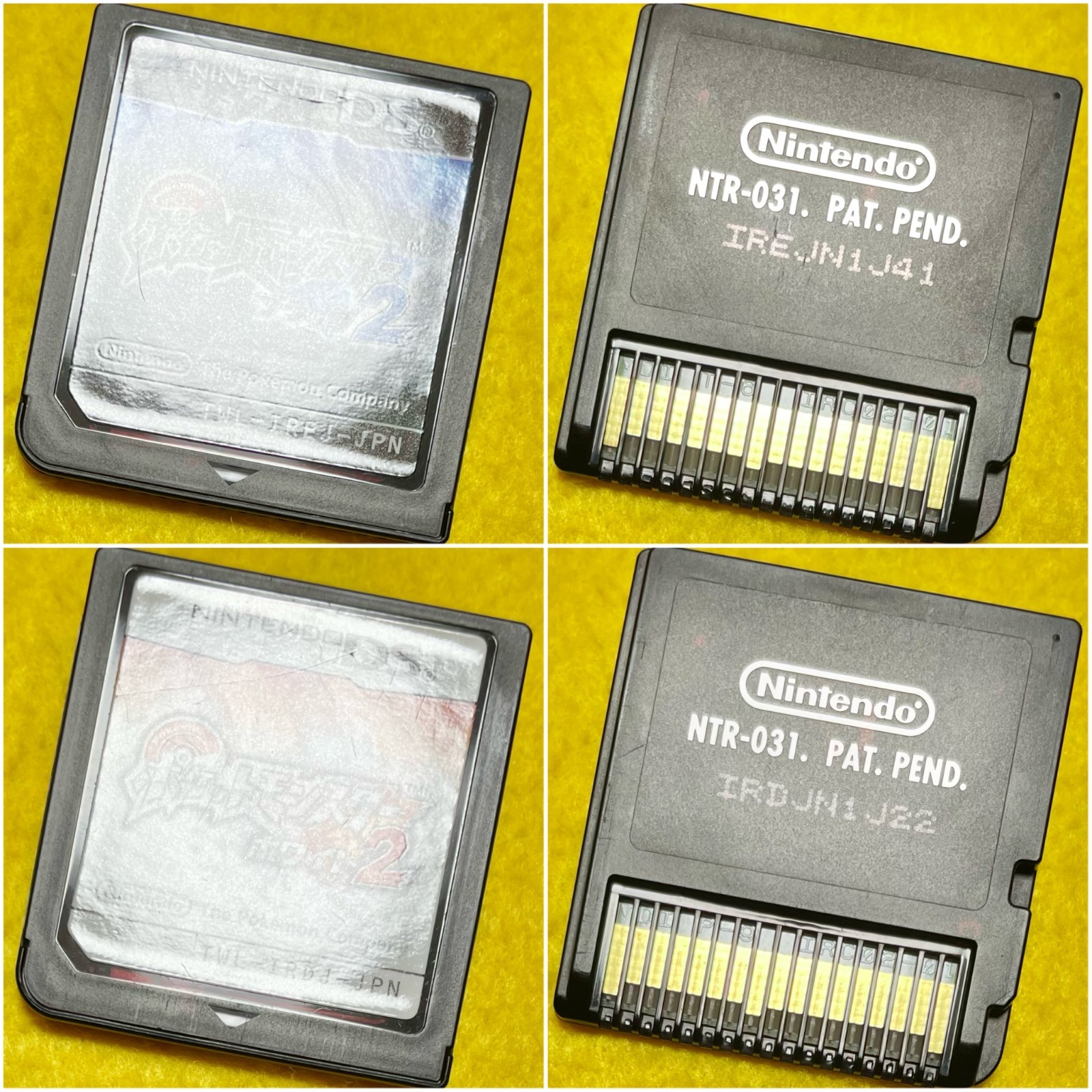 Lot 9 Pokemon Diamond Pearl Platinum Gold Silver Black White 1 2 DS JP Tested