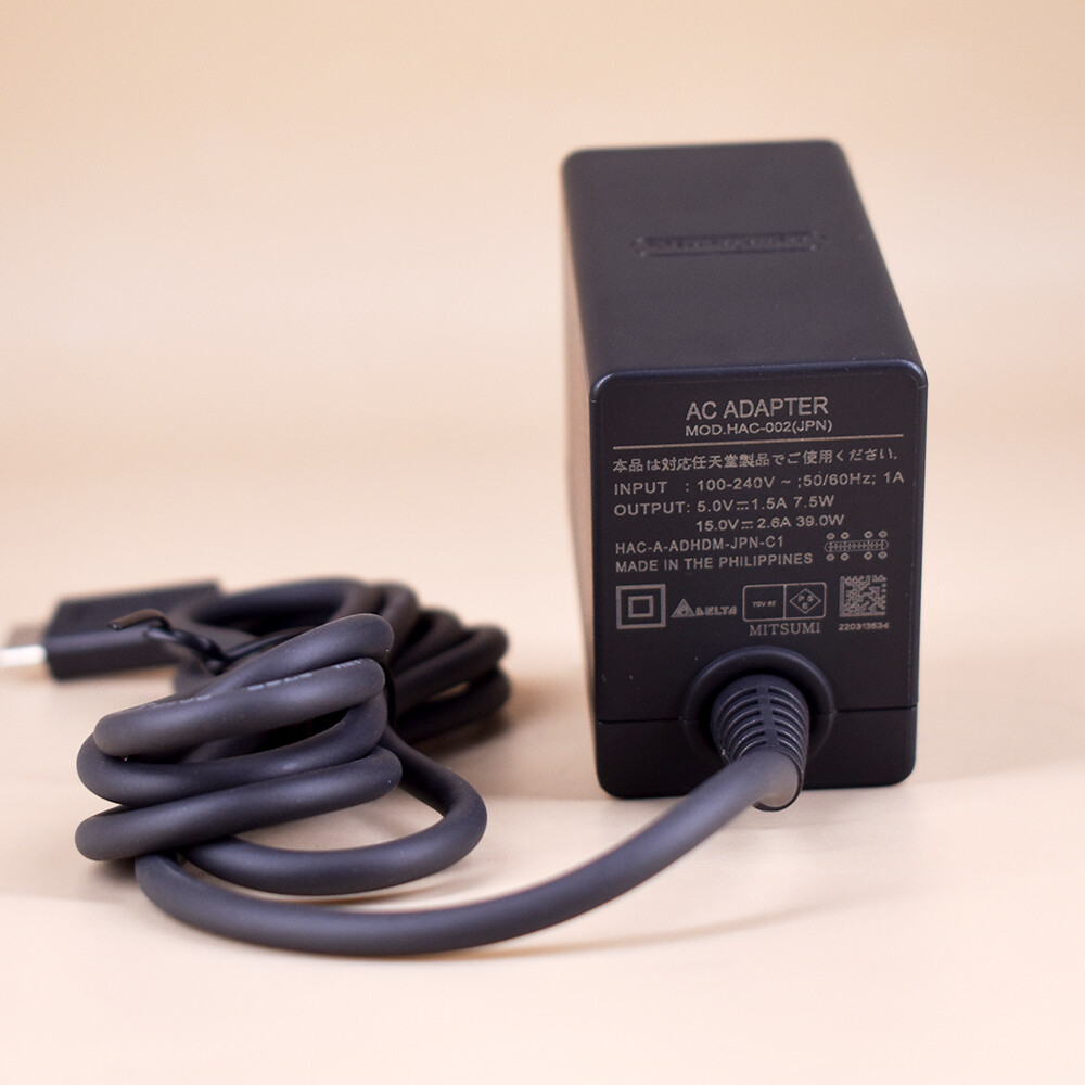 New Original Nintendo Switch +OLED AC Power Adapter Supply OEM Charger HAC-002