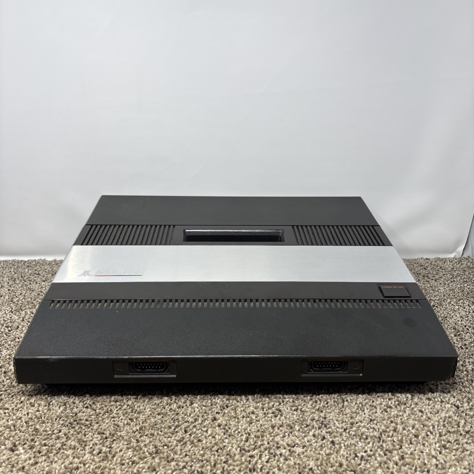 Atari 5200 2 Port Console And Power Supply Tested No Controllers