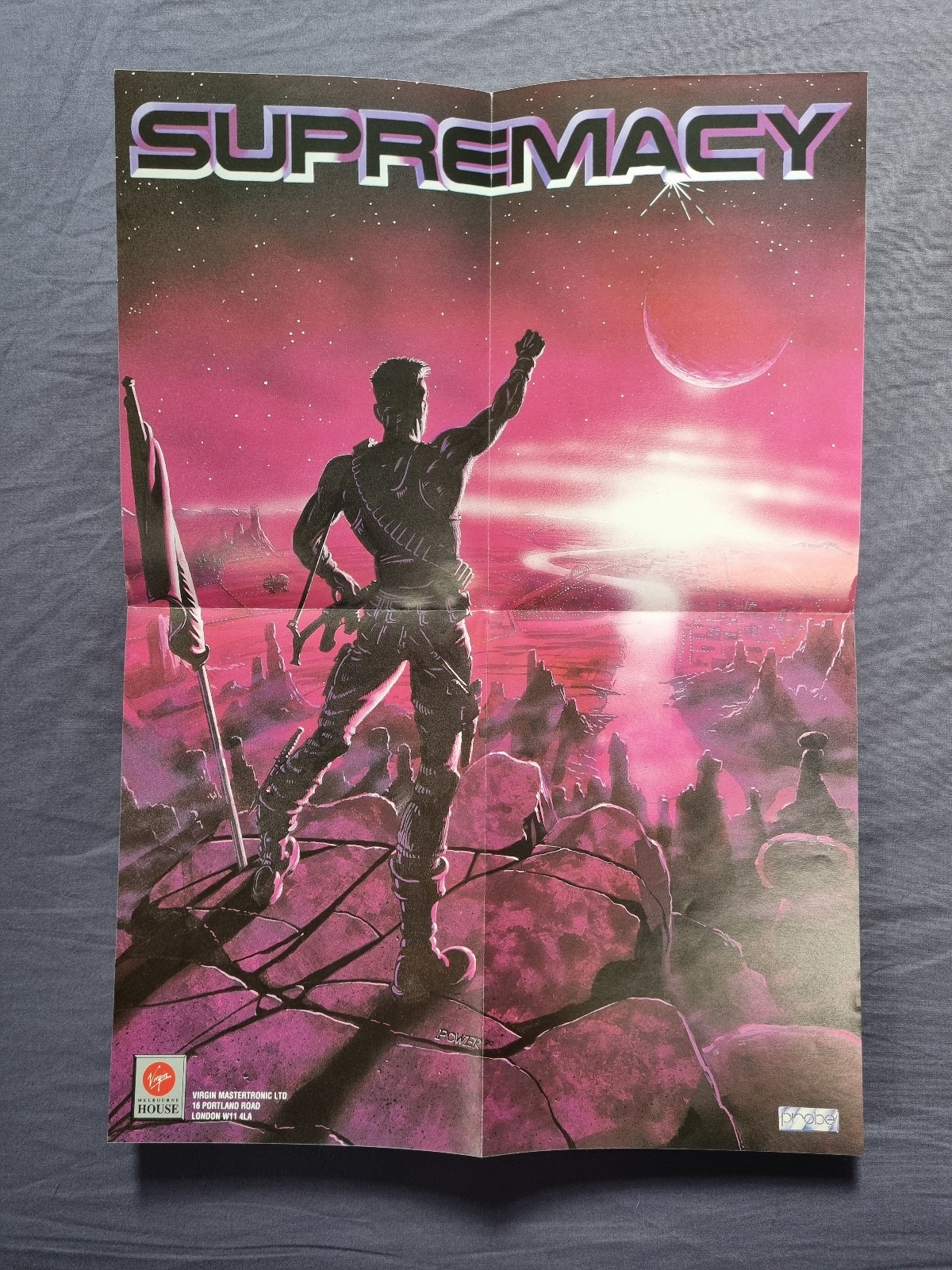 Supremacy: Your Will Be Done PC DOS Big Box 3.5″ CIB Poster Virgin Overlord