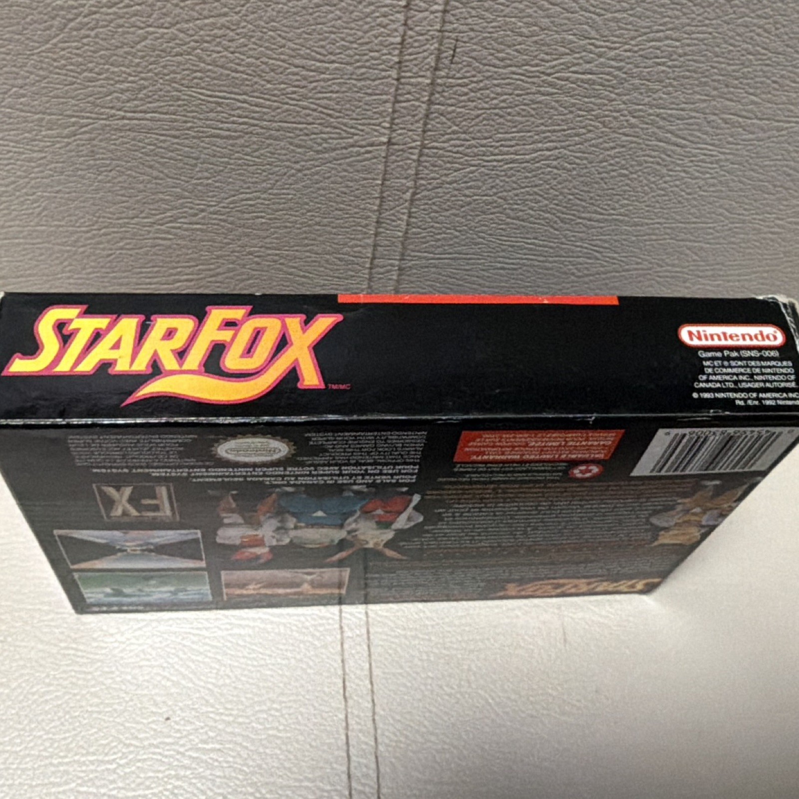 Super Nintendo Star Fox CIB