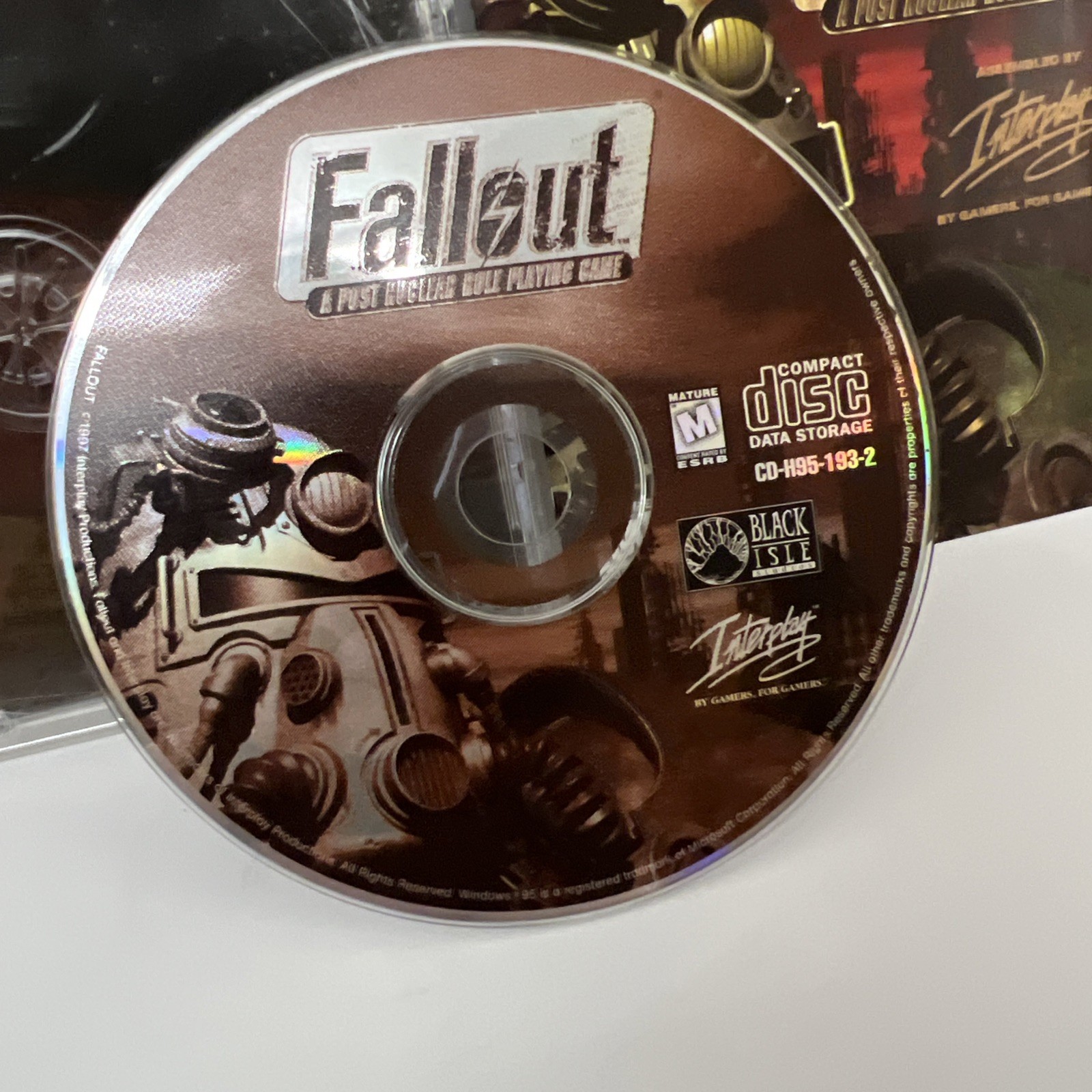 Fallout 1: A Post Nuclear Role Playing Game 1997 Interplay UNTESTED PARTS ONLY
