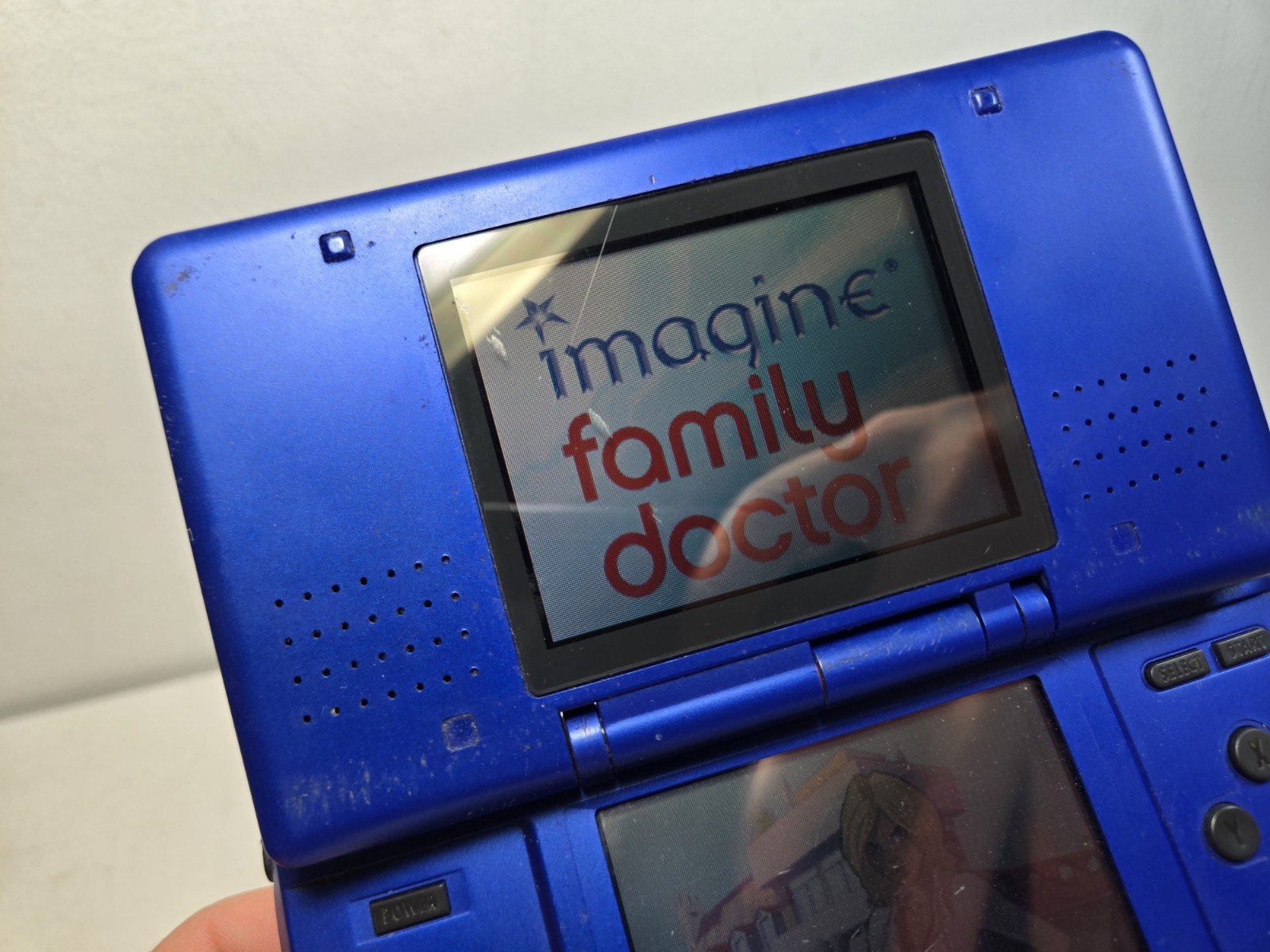 Original Nintendo DS NTR-001 Blue Tested And Working
