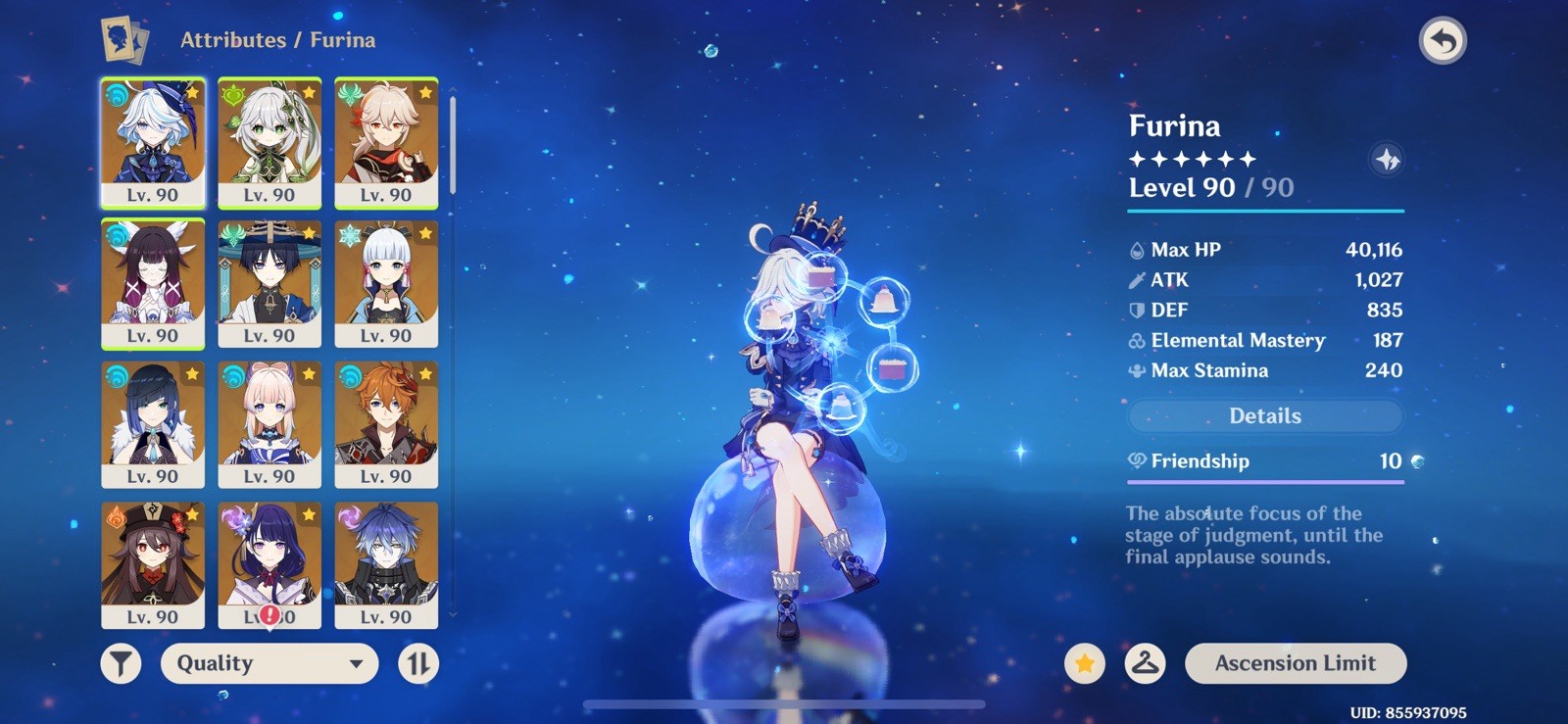 Gneshin impact/ Asia Server/ Ar60/MESSAGE BEFORE PRUCHASE PLEASE:)