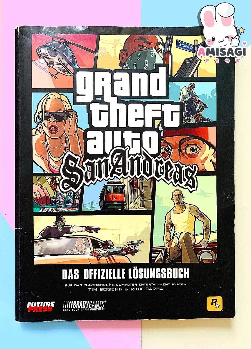 Grand Theft Auto San Andreas – Official Guide Book German | Acceptable