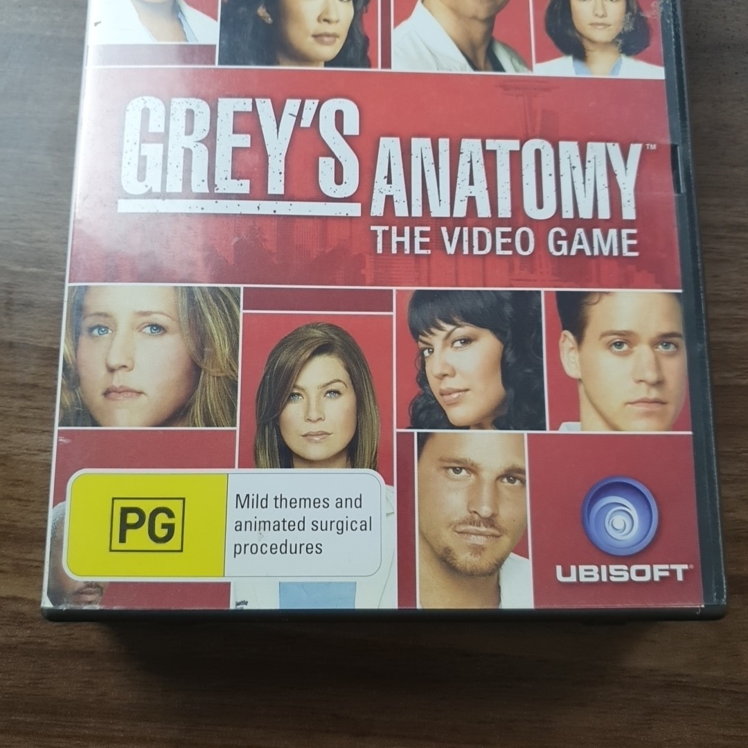 Grey’s Anatomy Pc Game TV Show PC GAME Medical Game *Very Rare*