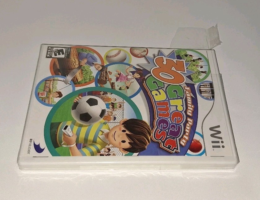 Family Party 30 Great Games Nintendo Wii 2008 Tamsoft/D3 PUBLISHER NEW W/TEAR