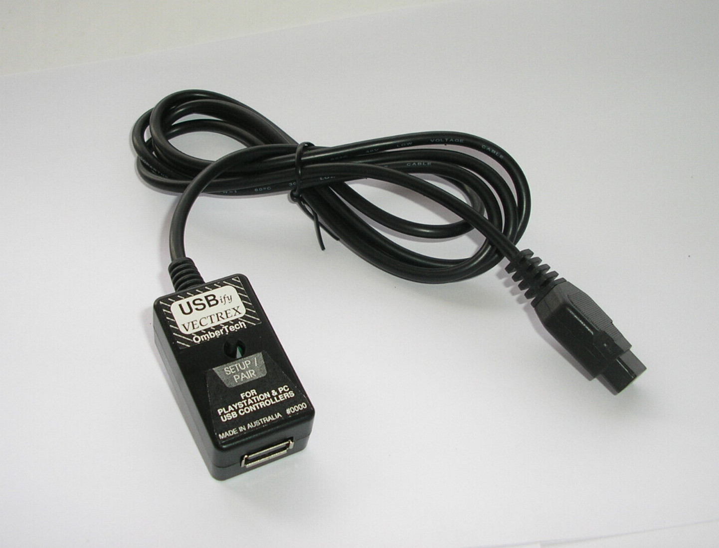 USBify Vectrex – PlayStation / PC USB controller adapter for Vectrex