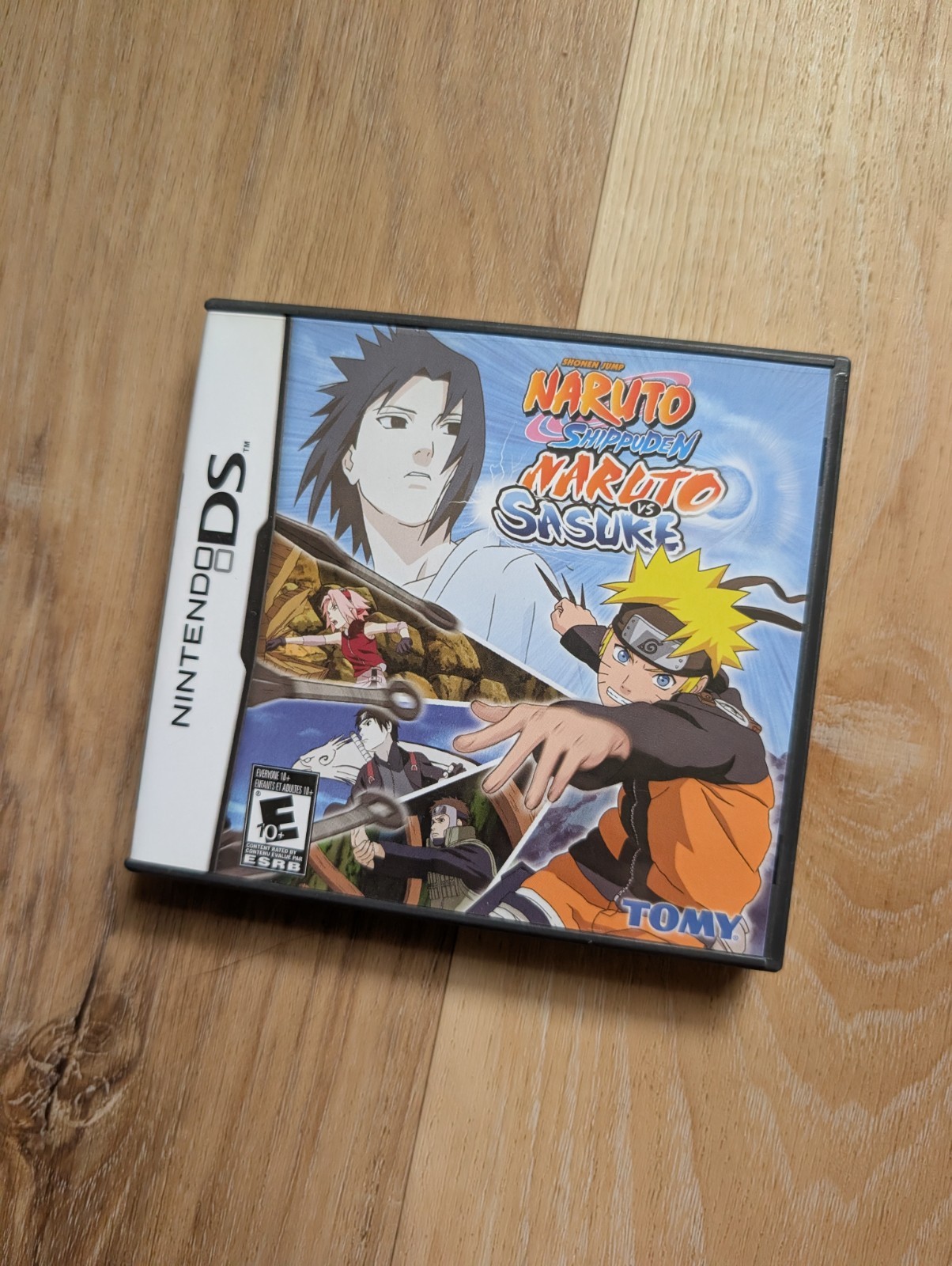 naruto shippuden naruto vs sasuke nintendo ds game
