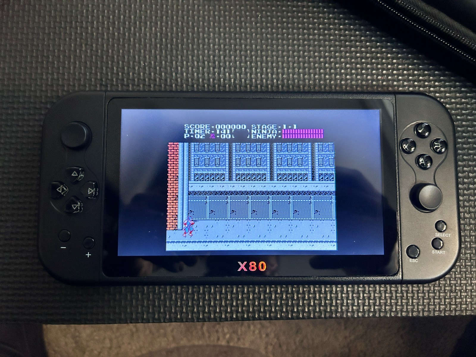 X80 GAMING HANDHELD (64GB GAME CARD) FREE BT EAR BUDS (GXRG)