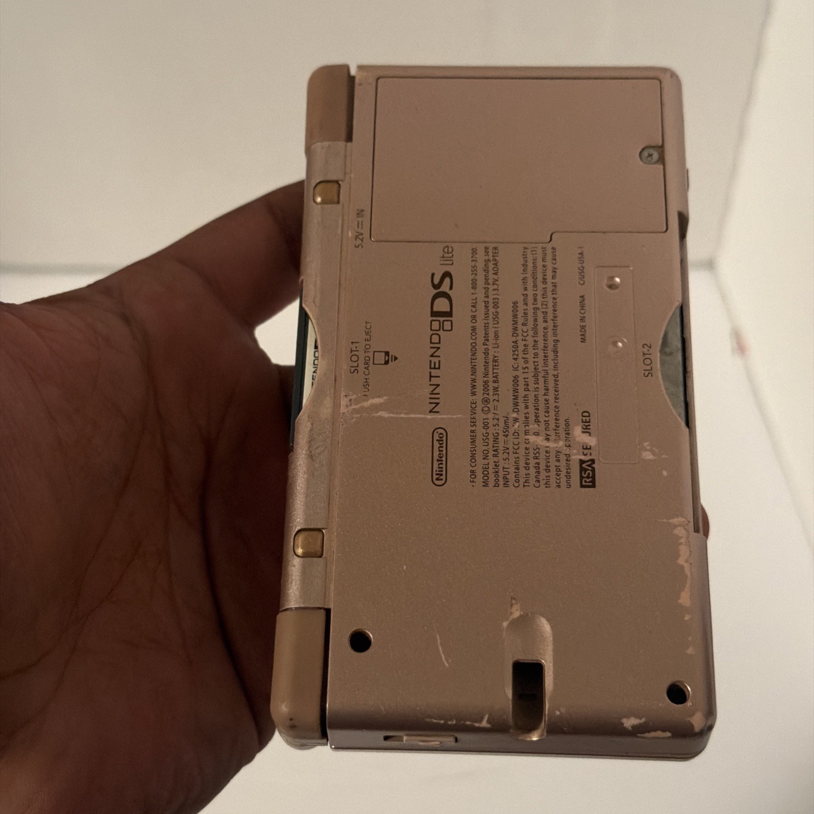 Coral Nintendo DS Lite Tested Works
