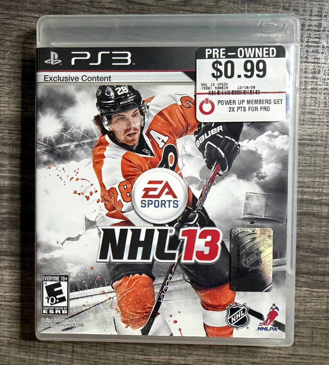 NHL 13 – Sony Playstation 3 PS3 – EA Sports – Acceptable Condition