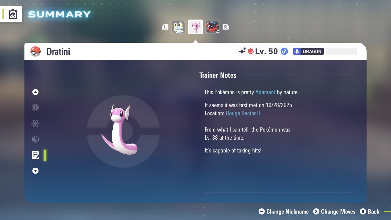 Pokemon Legends ZA ✨ 6IV Shiny Alpha Dratini✨Fast 🚀