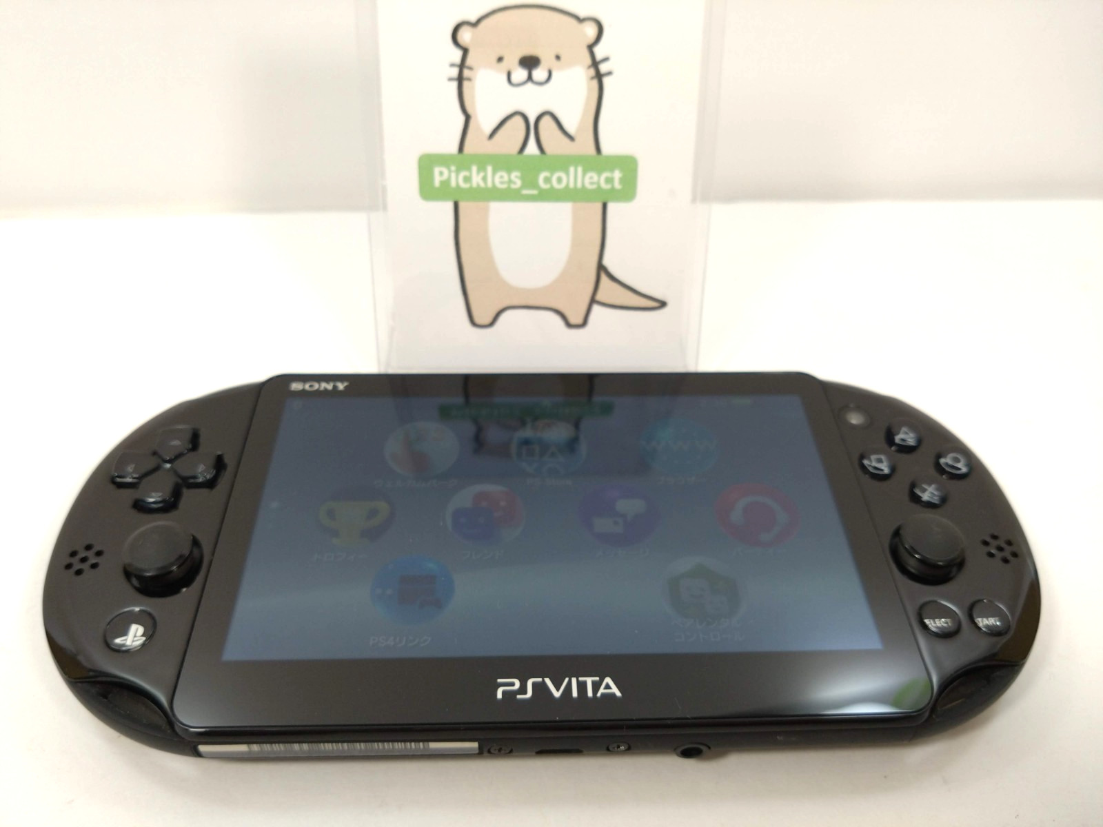 PS Vita Black PCH 2000 ZA11 Console only PSV Tested Sony 0529B