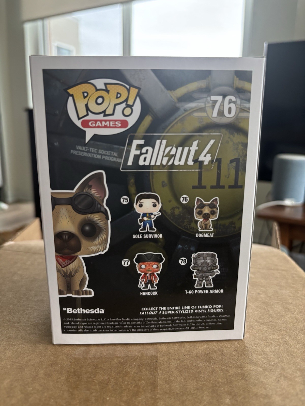 Funko Pop! Fallout 4 Dogmeat #76 (2015)