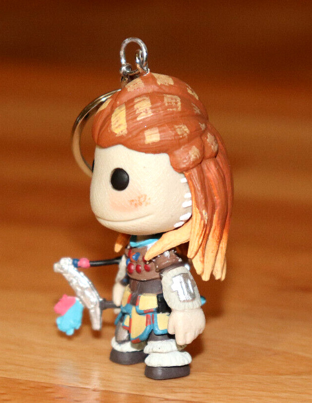 Horizon Zero Dawn PS4 Promo ALOY Sackboy Keyring / KeyChain SackGirl Figure