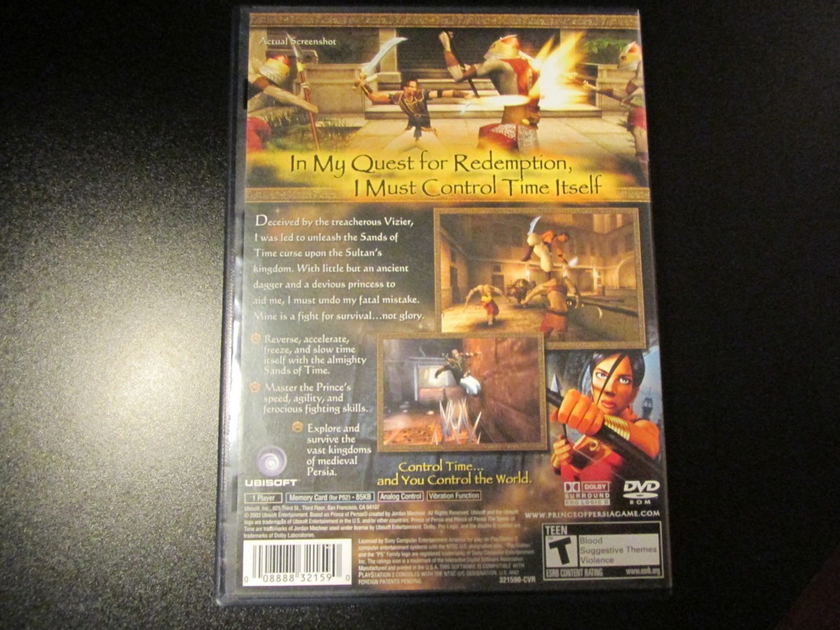 Prince of Persia (SONY PlayStation 2) PS2 God of War COMPLETE NEW PRISTINE MINT