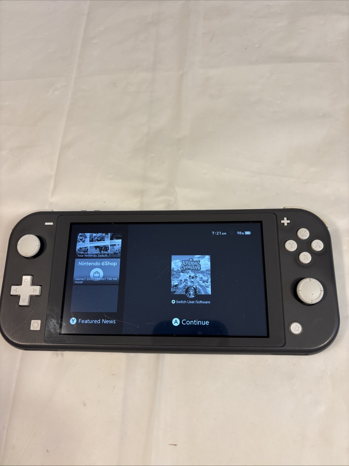 Nintendo Switch Lite HDH-001 With Case 3 Games 256 Gb SD Card