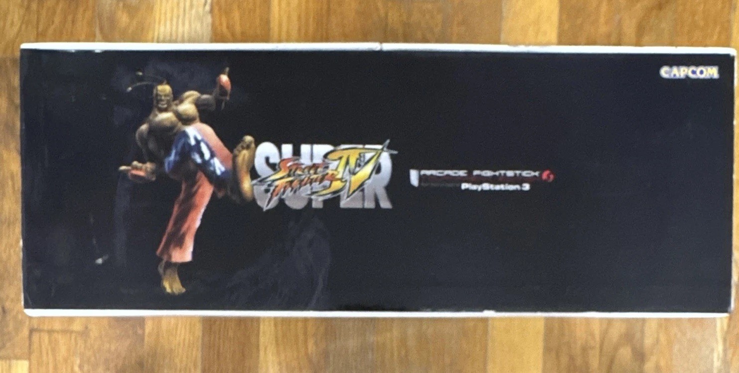 Mad Catz Street Fighter IV Arcade FightStick Tournament Edition PS3 Turbo 13ft