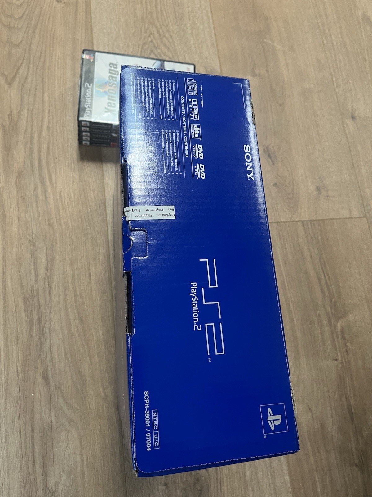 New In Box Unused! – Sony Playstation 2 PS2 Black Game Console With Games