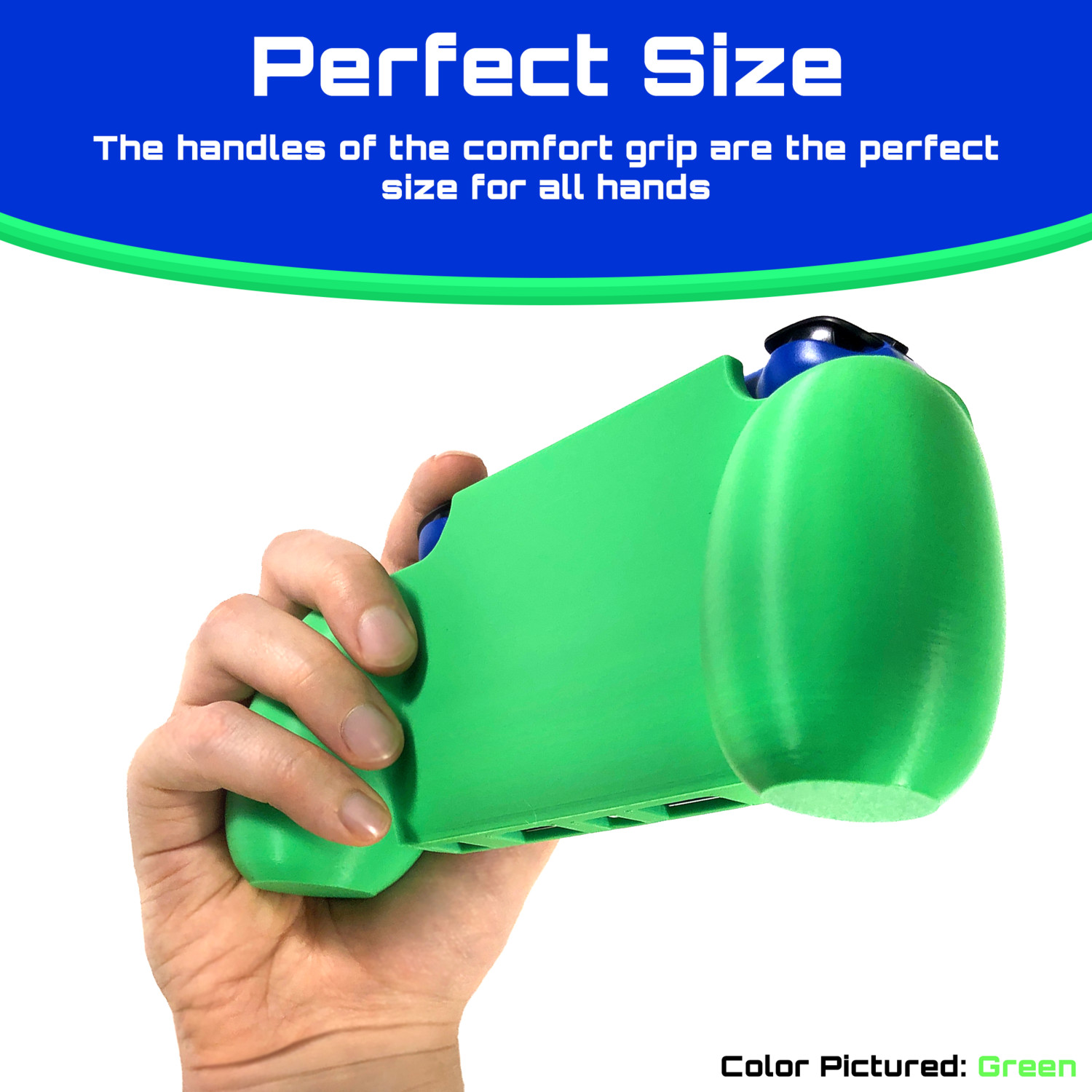 Anbernic RG40XX H Comfort Grip Case 2-in-1 Screen Protector – 3D Printed