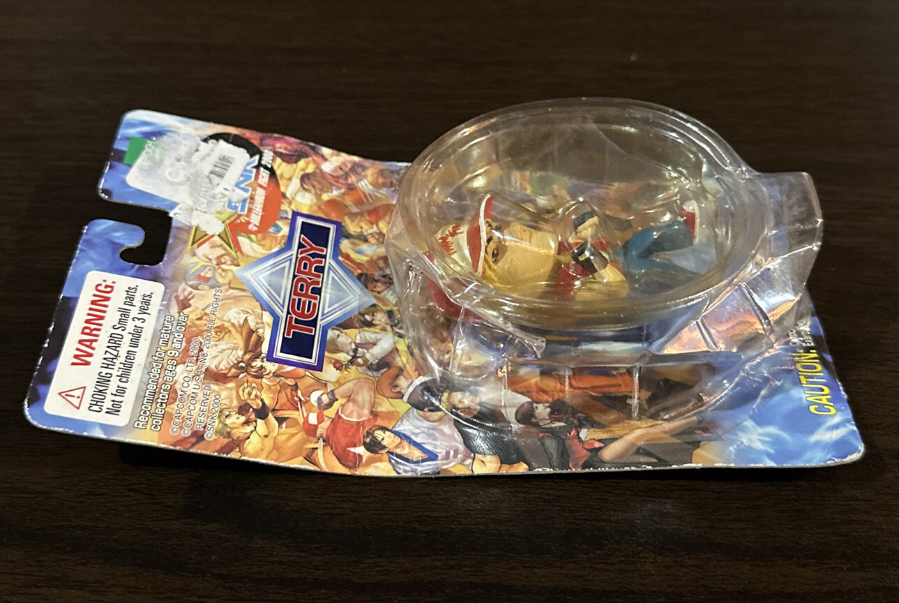 Capcom vs Snk : King of Fighters Terry 3D 2 -3 Action Figure Key Chain