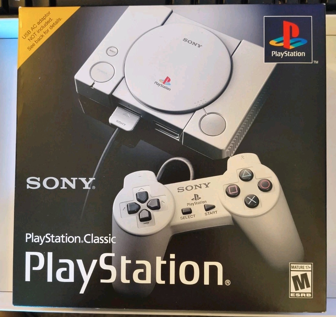 Sony PlayStation Classic Gray Console (3003868)