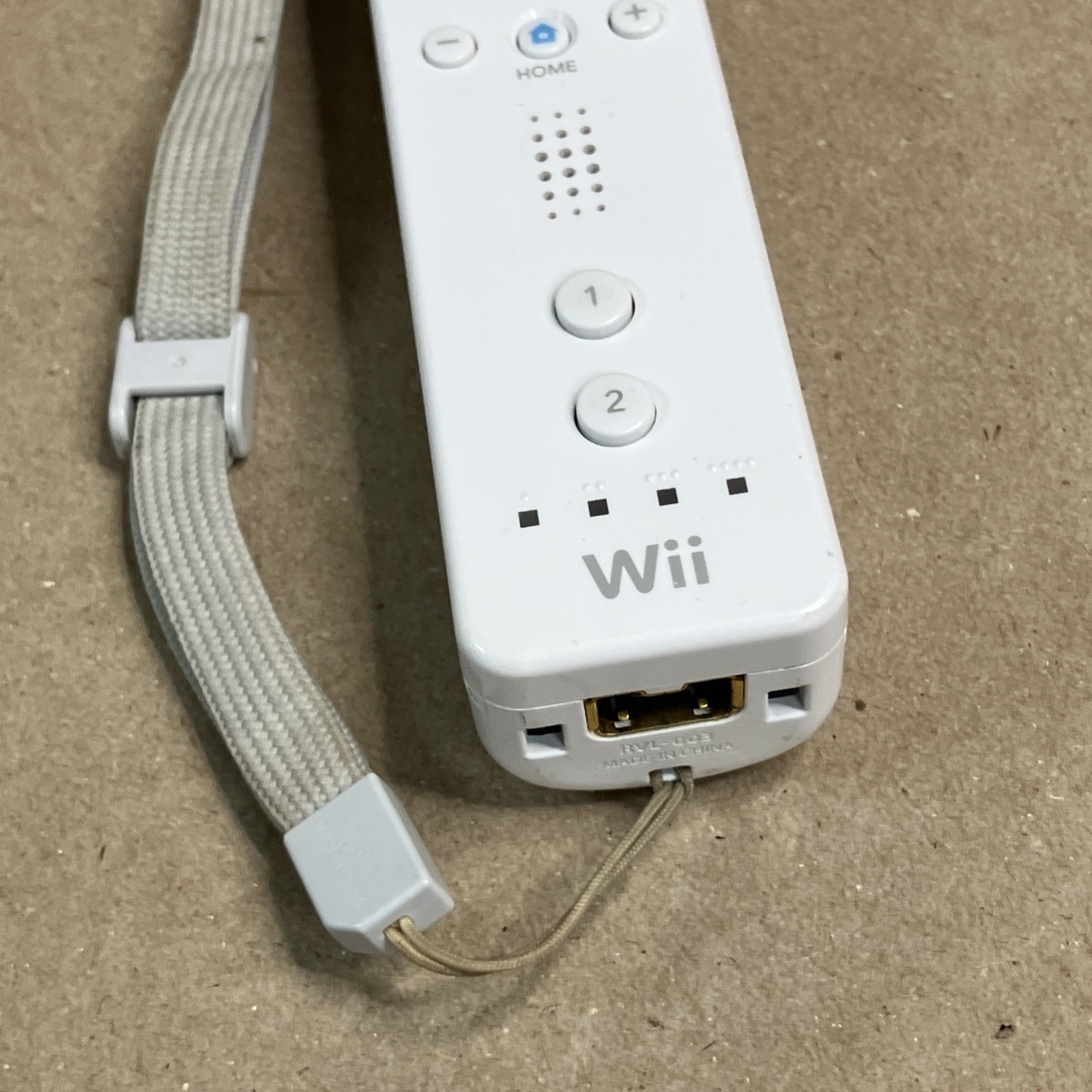 Official Nintendo Motion Plus Controller White RVL-036 Wii Remote OEM