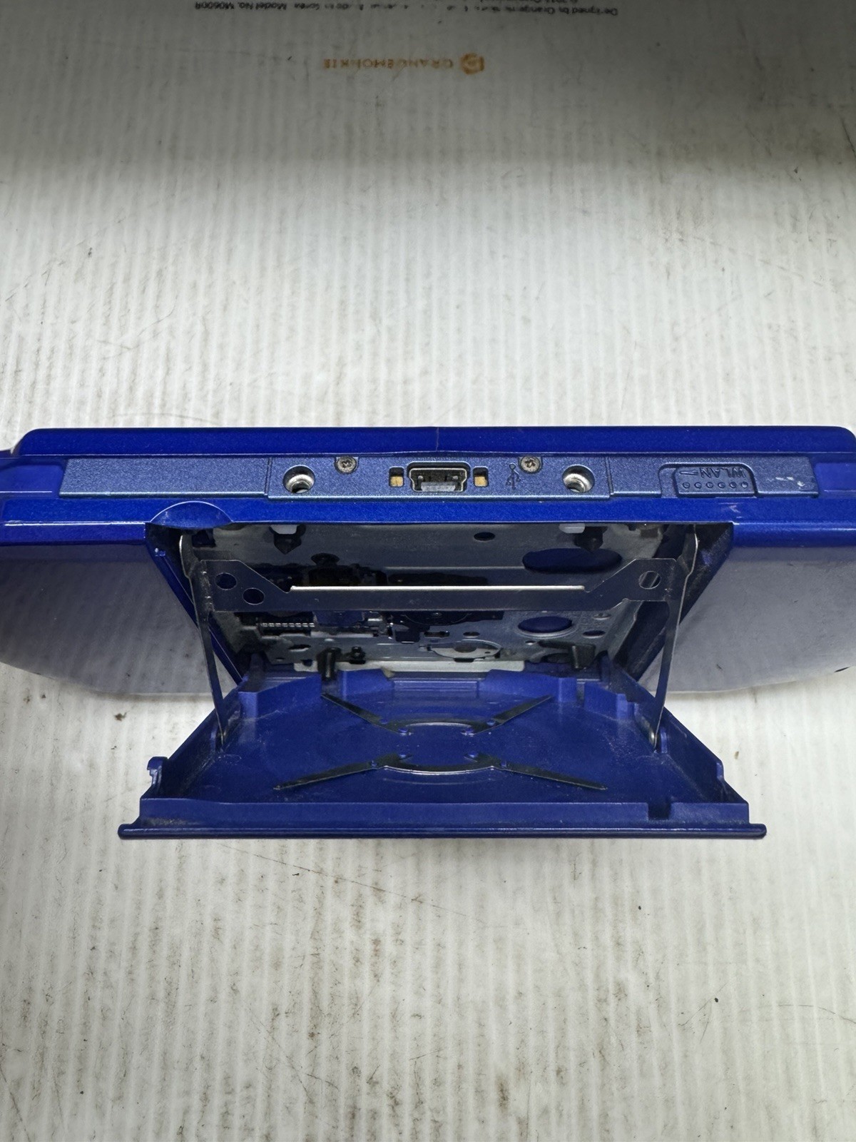 Sony PSP 2001 Handheld System Metallic Blue Tested Works