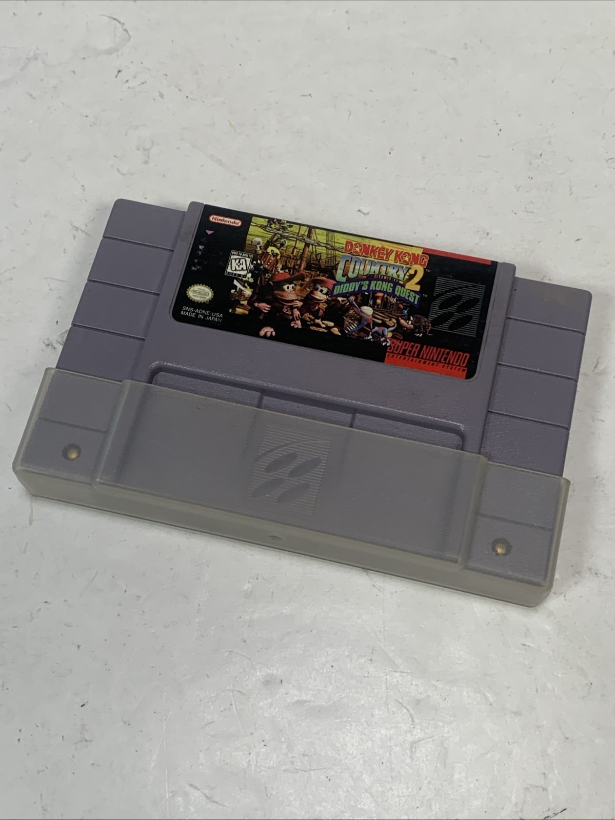 Super Nintendo DONKEY KONG COUNTRY 2 SNES NTSC-U/C 1995 CIB Manual + Inserts