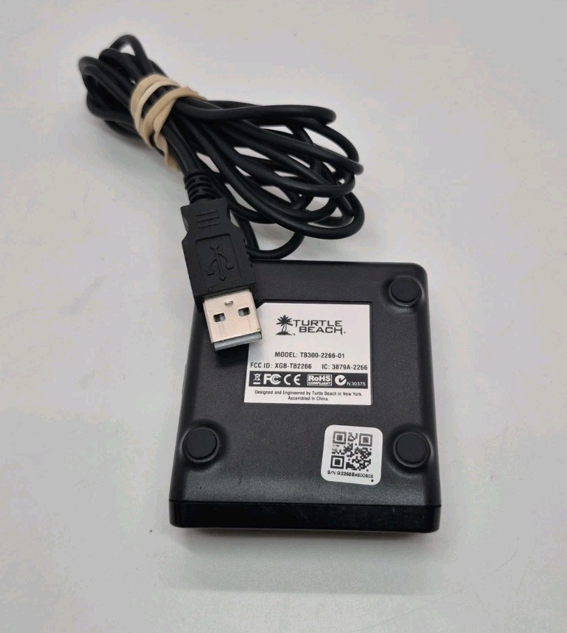 Turtle Beach TB300-2266-01 Dual Band Wi-Fi Headphone Transmitter Original Model