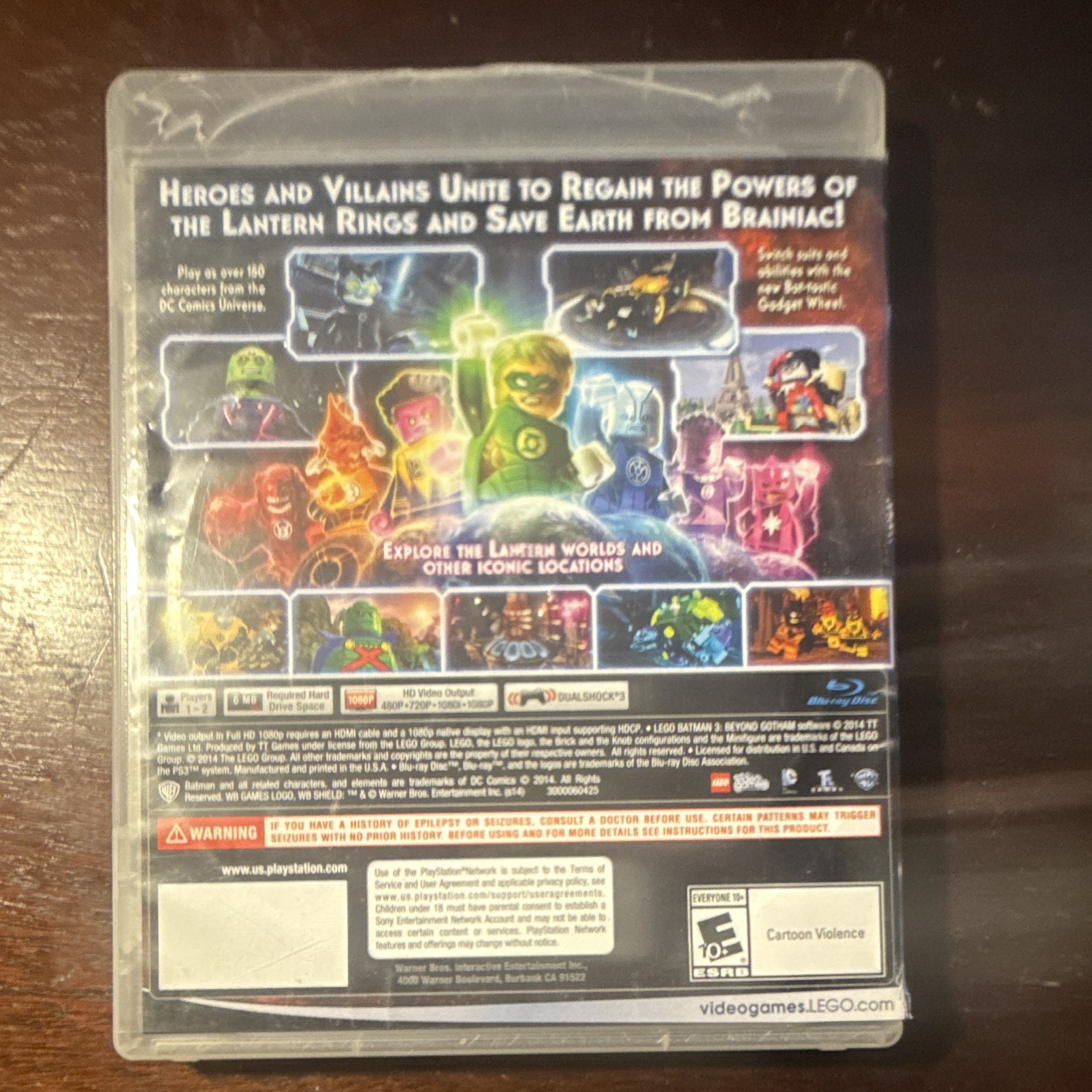 WB Games LEGO Batman 3: Beyond Gotham PS3 2014 E10+ NTSC-U/C Multiplayer