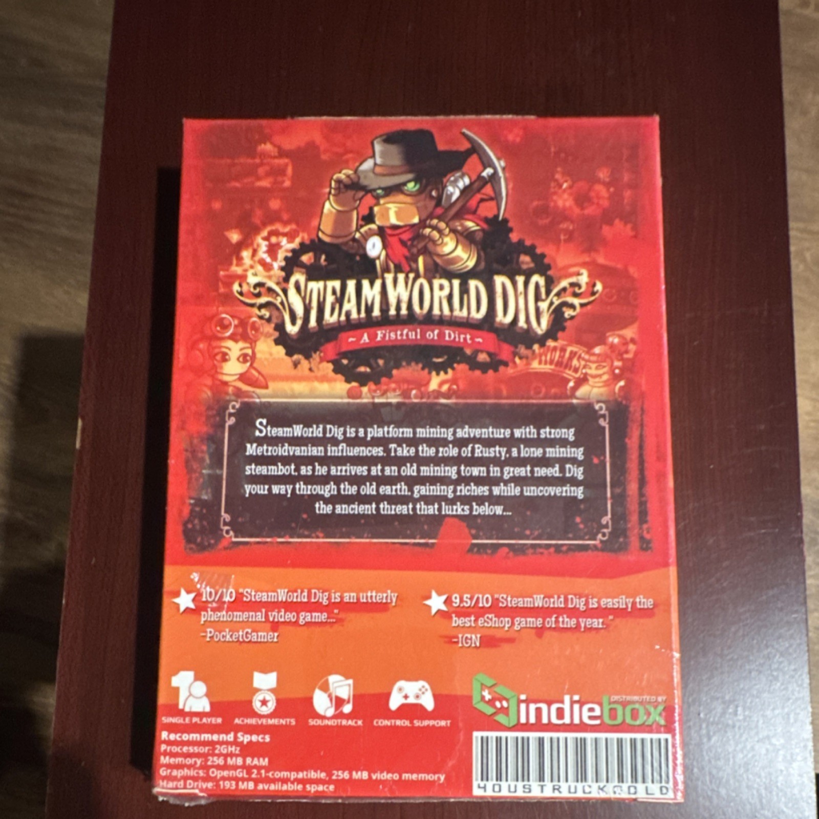 Indiebox SteamWorld Dig PC Physical Action & Adventure Platformer Game