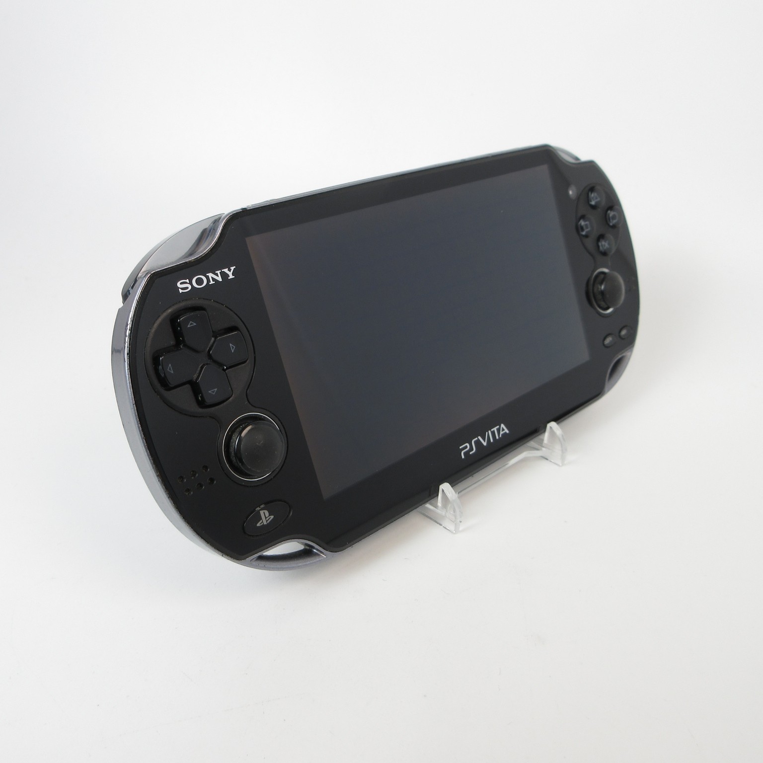 【Very Good】Sony PS Vita PCH-1000 Crystal Black Wi-Fi Model Console only #RET0311