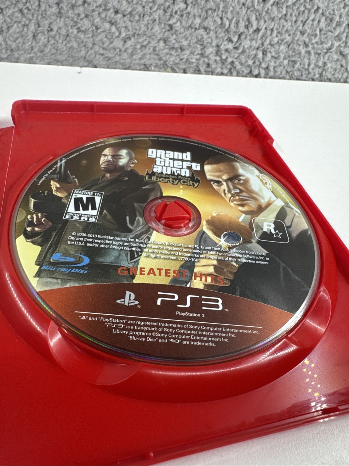 Grand Theft Auto Episodes From Liberty City (PS3) No Map Manual Included Tested