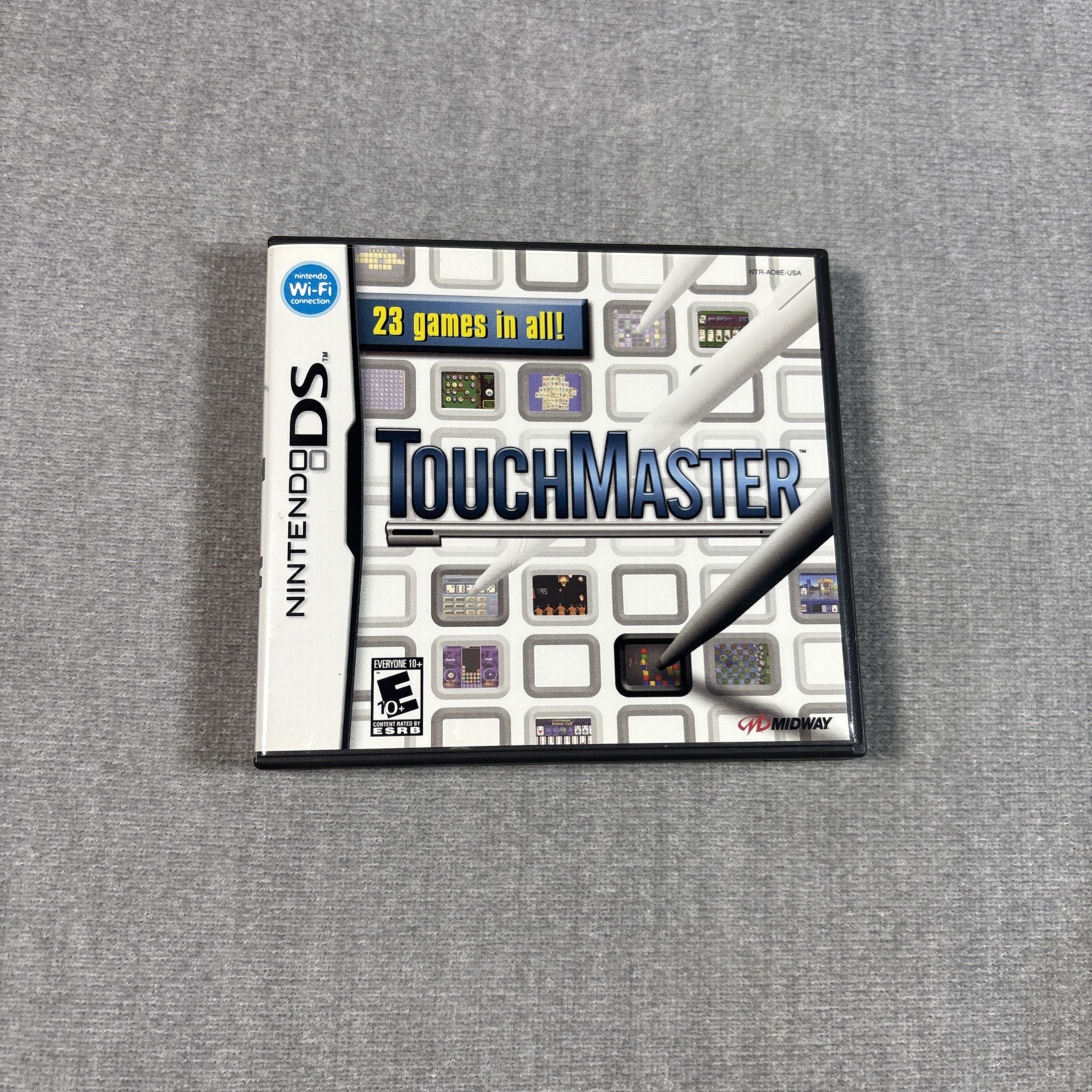 Touch Master Nintendo DS Video Game with Manual Rated Everyone 10+