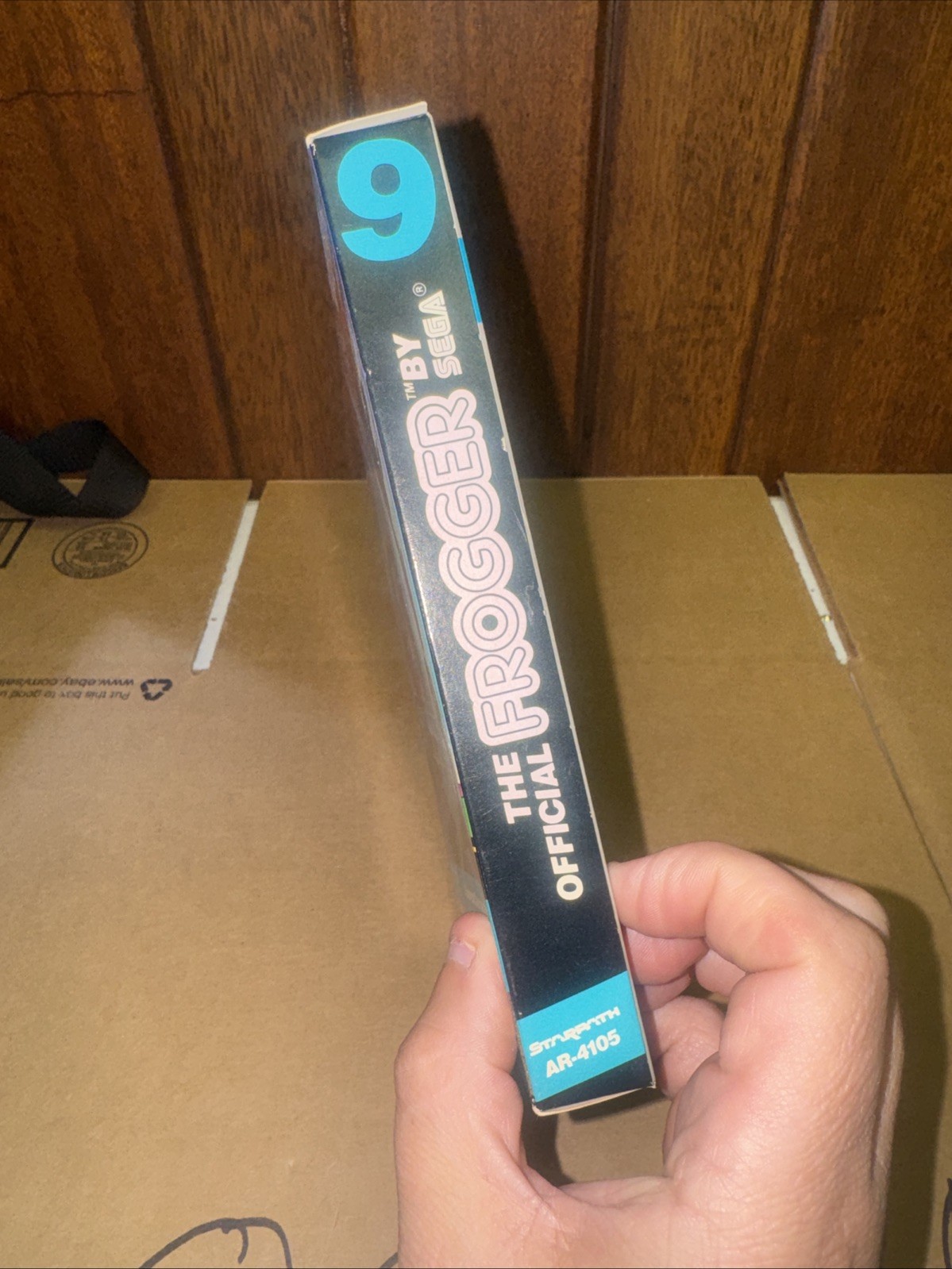 STARPATH 1983 Frogger By SEGA Atari VCS A Supercharger Game