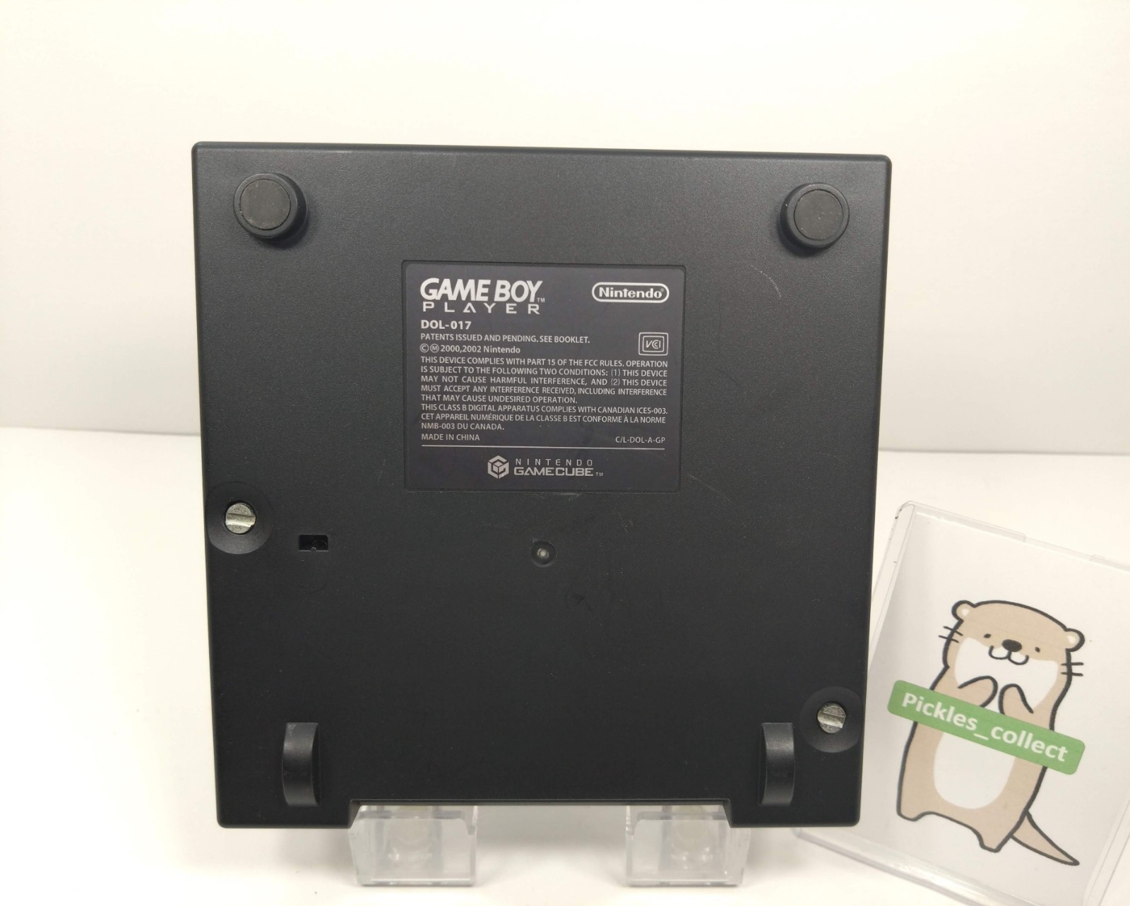 Game Boy Player DOL-017 Black w/Startup Disc NTSC-J Nintendo Tested GC