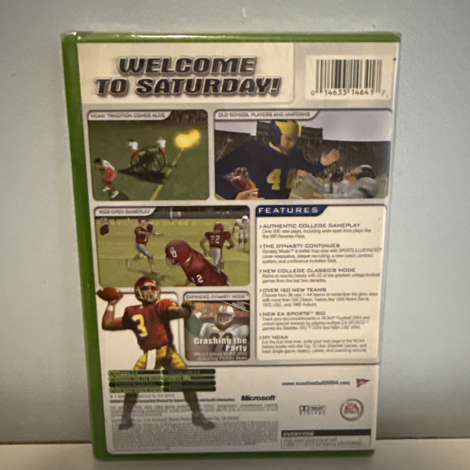 NCAA Football 2004 – Microsoft Xbox BRAND NEW Sealed