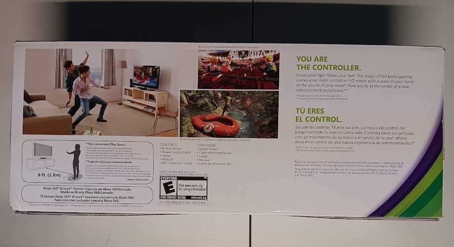 Microsoft – Kinect Sensor Motion Camera – For Xbox 360 – New / Sealed