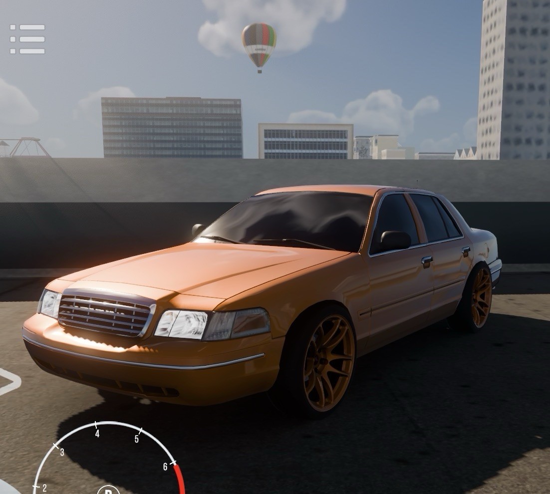 Car Racing/Driving Video Game Screenshots – Multiple Vehicles & Garage Scenes