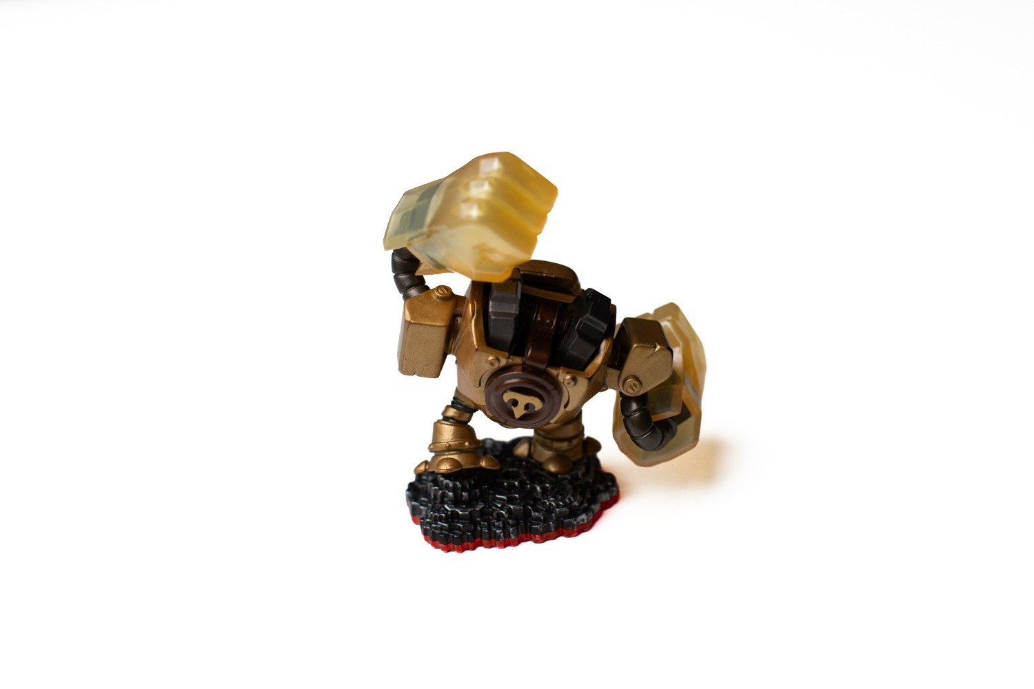 Skylanders Trap Team Legendary Jawbreaker Figure Gold Variant Tested Authentic